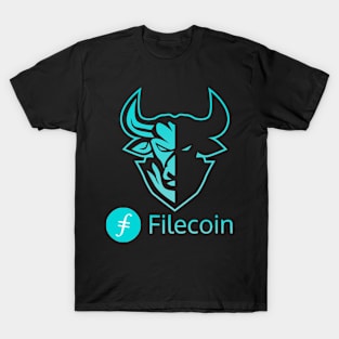 Filecoin Crypto coin Crytopcurrency T-Shirt